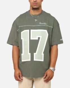 Carre Hitta Grid Iron T-Shirt Green