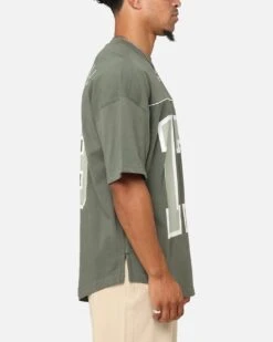 Carre Hitta Grid Iron T-Shirt Green 15 Carre Hitta Grid Iron T-Shirt Green -Culture Kings 02049127 YG600 mens 00050