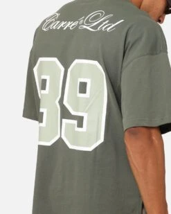 Carre Hitta Grid Iron T-Shirt Green 17 Carre Hitta Grid Iron T-Shirt Green -Culture Kings 02049127 YG600 mens 00070