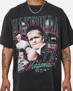 UFC By Goat Crew Hasbulla Vintage T-Shirt Vintage Black -Culture Kings 02049139 YV013 mens 0040