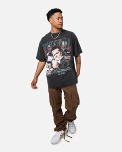 UFC By Goat Crew Hasbulla Vintage T-Shirt Vintage Black -Culture Kings 02049139 YV013 mens 0080