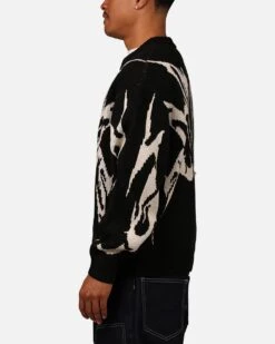 Loiter Cyber Knit Sweater Black -Culture Kings 02049265 YB001 mens 0050