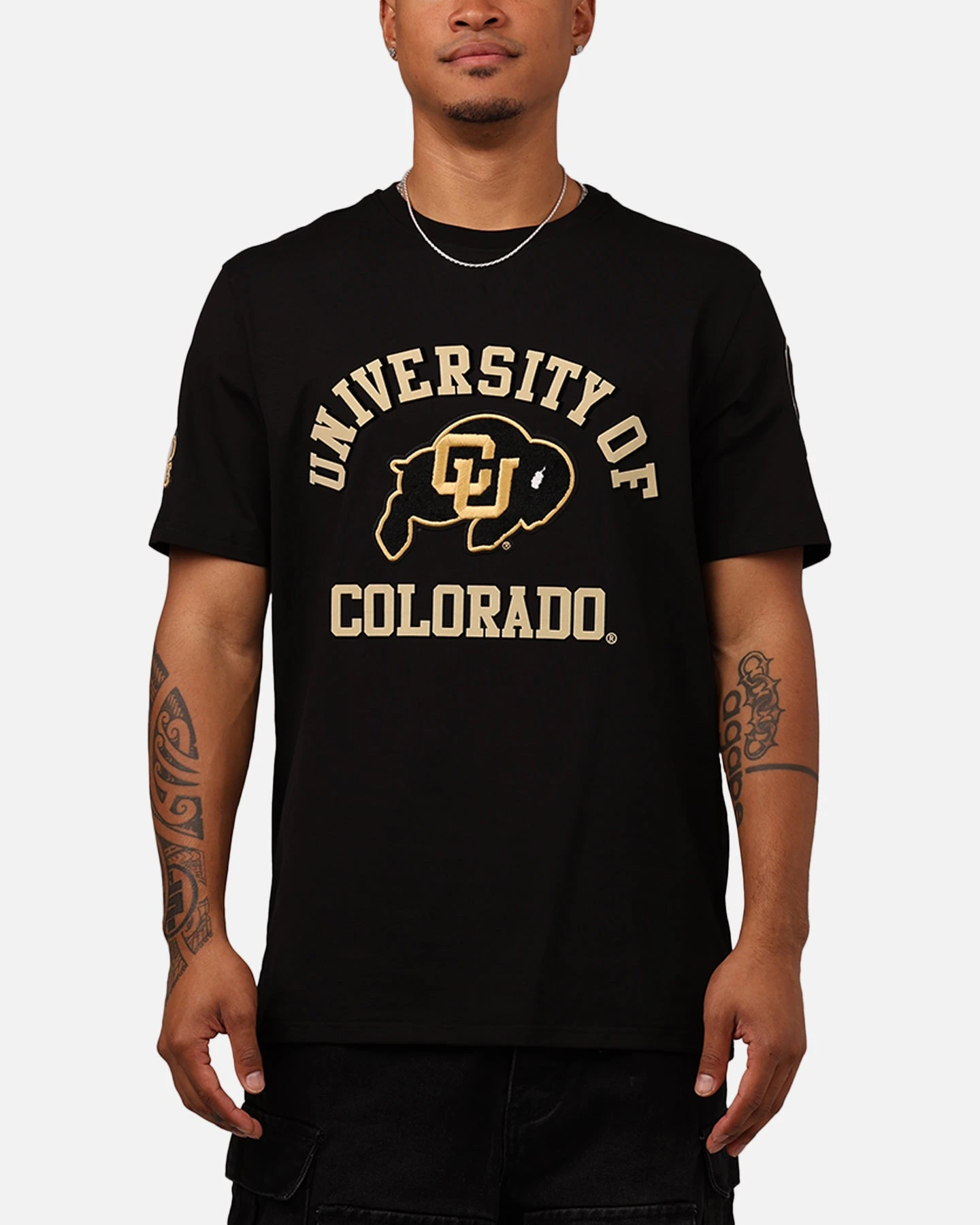 Pro Standard Colorado Buffaloes Classics T-Shirt Black 3 Pro Standard Colorado Buffaloes Classics T-Shirt Black