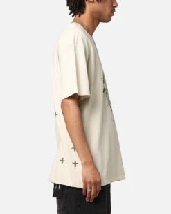 Ksubi Target Biggie Cyclone T-Shirt Tan -Culture Kings 02049332 YT001 mens 0040