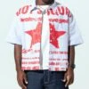 Loiter Riot Squad Button Up T-Shirt Blue Pin Stripe -Culture Kings 02049351 YB469 mens 004