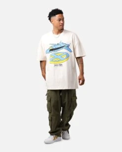 Marvel X-Men The Blackbird Heavyweight T-Shirt Off White -Culture Kings 02049357 YO007 mens 0030