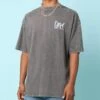 Carré Deli Oversized T-Shirt Washed Charcoal -Culture Kings 02049416 YC071 mens 0020