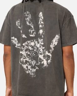 American Thrift X Lord Of The Rings Saruman Heavyweight T-Shirt Black Wash -Culture Kings 02049461 YB295 mens 000050