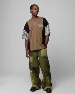 Loiter Splinter T-Shirt Woodland Camo -Culture Kings 02049683 YC040 mens 00040 f4b624c4 3ad0 4fb9 a25b 7632b61c06ad