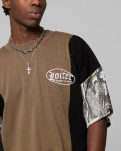 Loiter Splinter T-Shirt Woodland Camo -Culture Kings 02049683 YC040 mens 00080 e3f24445 2535 43c8 8be8 1e3ebcb008a9