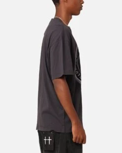 Mitchell & Ness Inter Miami CF Chrome Spray T-Shirt Faded Black -Culture Kings 02049714 YB554 mens 0040