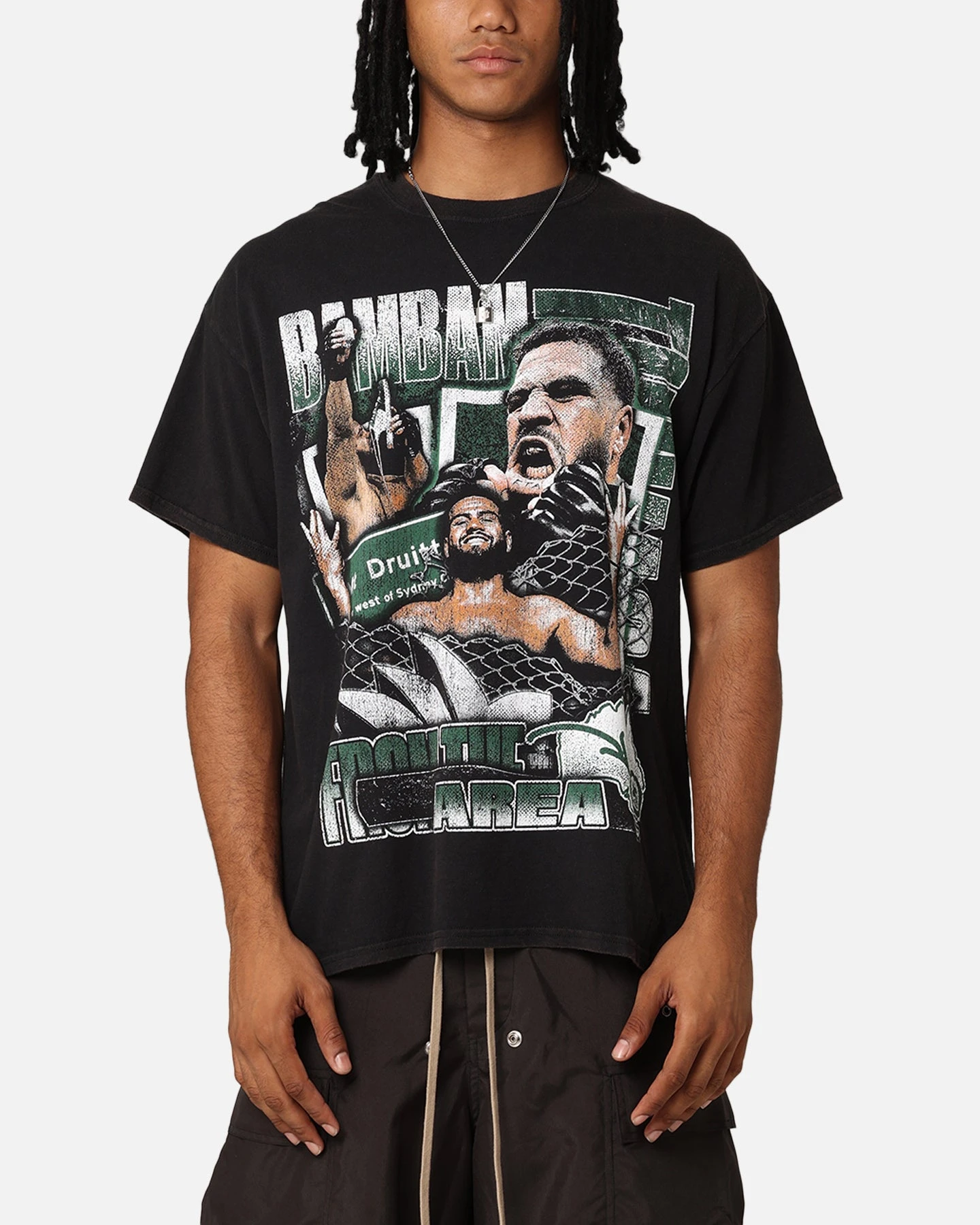 UFC By Goat Crew Tai Tuivasa Bam Bam FTA Vintage T-Shirt Black Wash 3 UFC By Goat Crew Tai Tuivasa Bam Bam FTA Vintage T-Shirt Black Wash