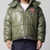 Loiter Star Born Puffer Jacket Green -Culture Kings 02049938 YG600 mens 0010