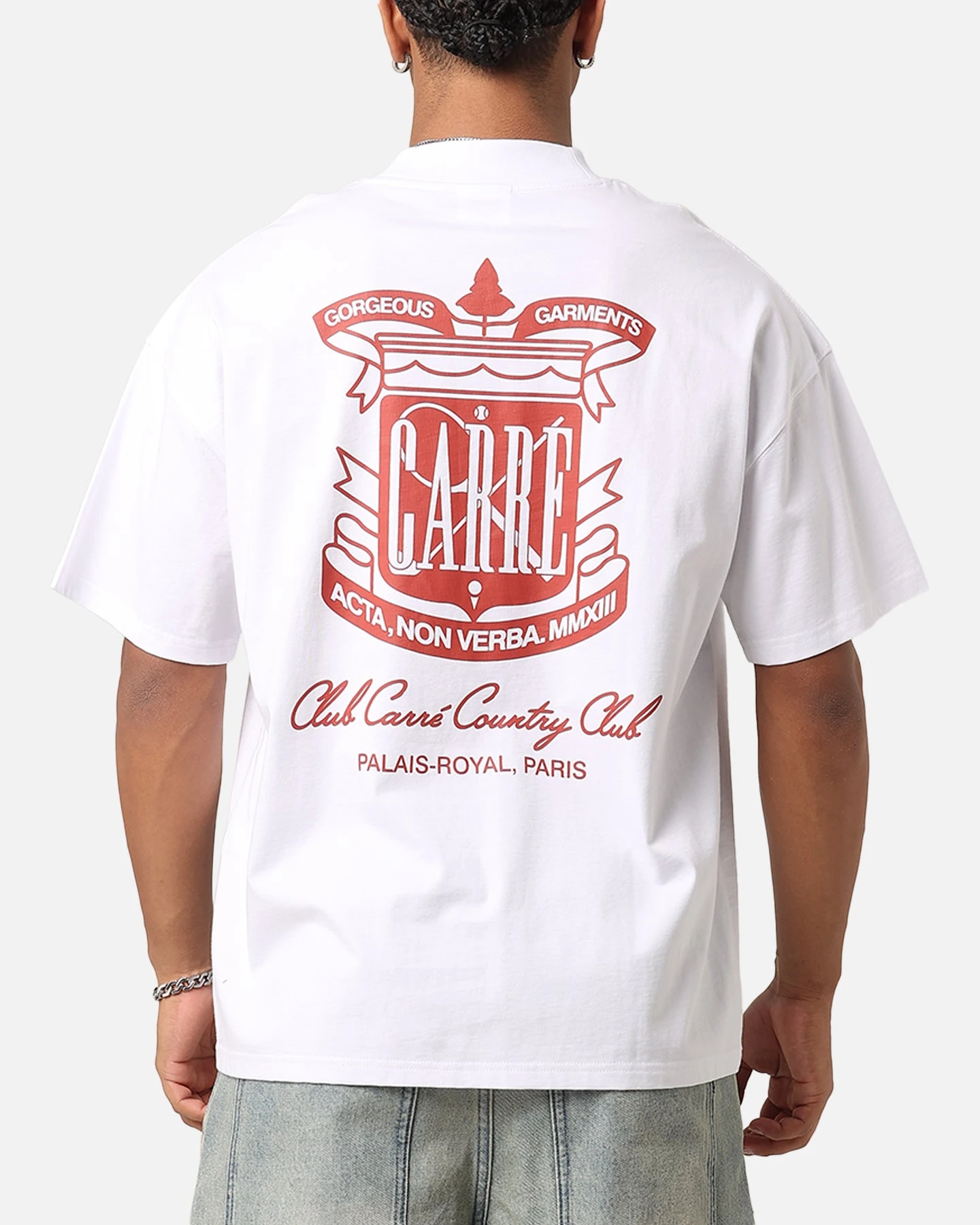 Carre Deeds T-Shirt White 3 Carre Deeds T-Shirt White