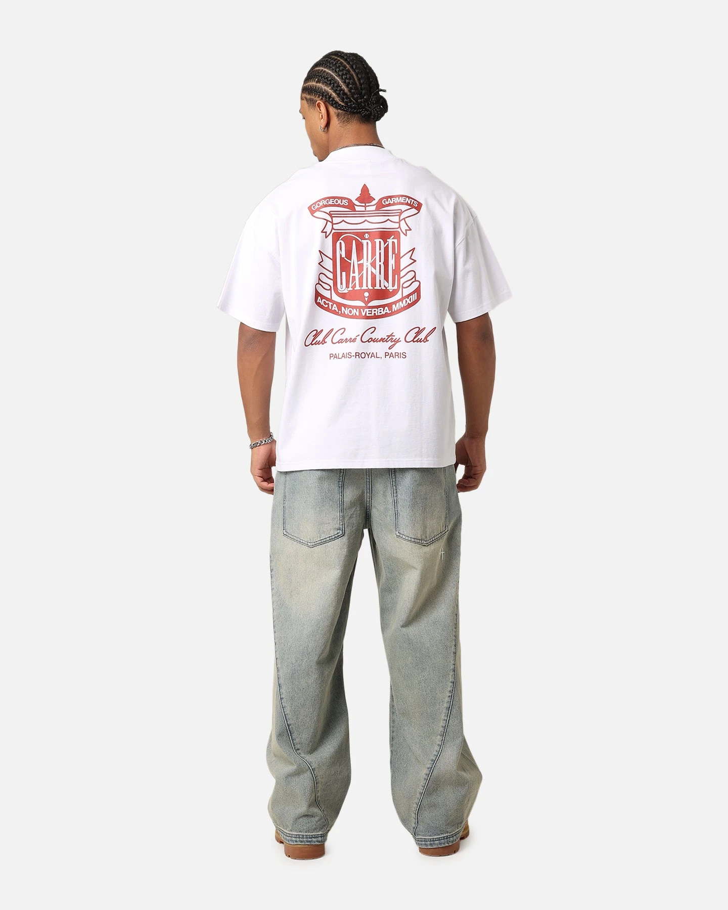 Carre Deeds T-Shirt White 5 Carre Deeds T-Shirt White - Image 3