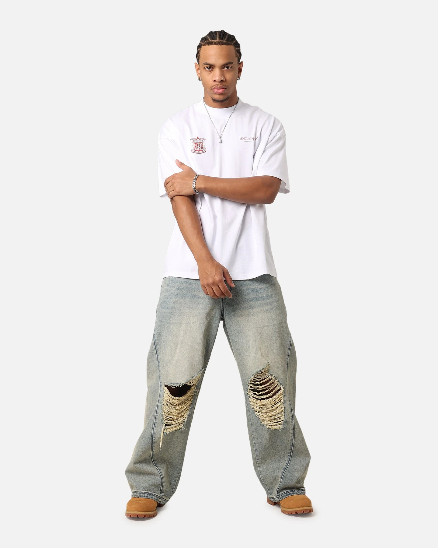 Carre Deeds T-Shirt White 6 Carre Deeds T-Shirt White - Image 4