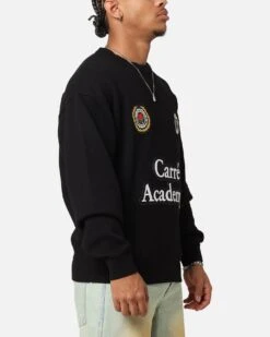 Carre Academy Knitted Sweater Black -Culture Kings 02050092 YB001 mens 0050