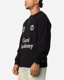 Carre Academy Knitted Sweater Black -Culture Kings 02050092 YB001 mens 0060