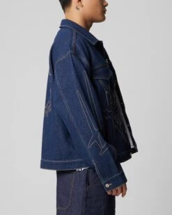 Loiter Chaos Denim Jacket Indigo -Culture Kings 02050102 YI001 mens 0050