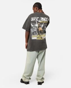UFC By Culture Kings Jamahal "Sweet Dreams" Hill 300 Heavyweight T-Shirt Black Wash -Culture Kings 02050153 YB295 mens 0040 197534d0 59cf 4168 a530 6e38175fb3ae