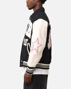 Loiter Vice City Varsity Jacket Black -Culture Kings 02050259 YB001 mens 00060