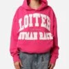 Loiter College Dropout Hoodie Pink -Culture Kings 02050262 YP001 womens 00010