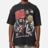 Culture Kings X WWE Roman Reigns Vintage T-Shirt Black Acidwash -Culture Kings 02050290 YB017 mens 00010