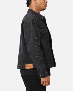 Saint Morta Rage Denim Jacket Black -Culture Kings 02050294 YB001 mens 00040