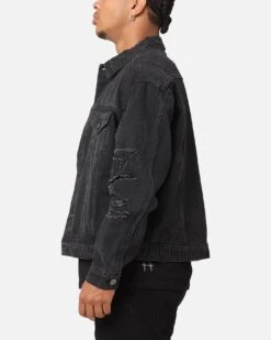 Saint Morta Rage Denim Jacket Black -Culture Kings 02050294 YB001 mens 00050