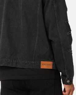 Saint Morta Rage Denim Jacket Black -Culture Kings 02050294 YB001 mens 00070