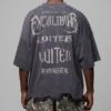 Loiter Excalibur Distressed T-Shirt Washed Black 2 Loiter Excalibur Distressed T-Shirt Washed Black -Culture Kings 02050295 YW607 mens 010 fb198a9f 0b74 4504 9736 43018654920d