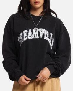 Dreamville Stars Crewneck Black -Culture Kings 02050298 YB001 womens 00060