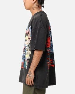 Goat Crew X Yu-Gi-Oh! Yami Yugi Heavy T-Shirt Vintage Black -Culture Kings 02050343 YV013 mens 000060