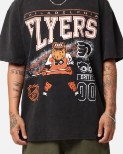 Culture Kings Philadelphia Flyers Mascot Heavy T-Shirt Vintage Black 15 Culture Kings Philadelphia Flyers Mascot Heavy T-Shirt Vintage Black -Culture Kings 02050399 YV013 mens 000070