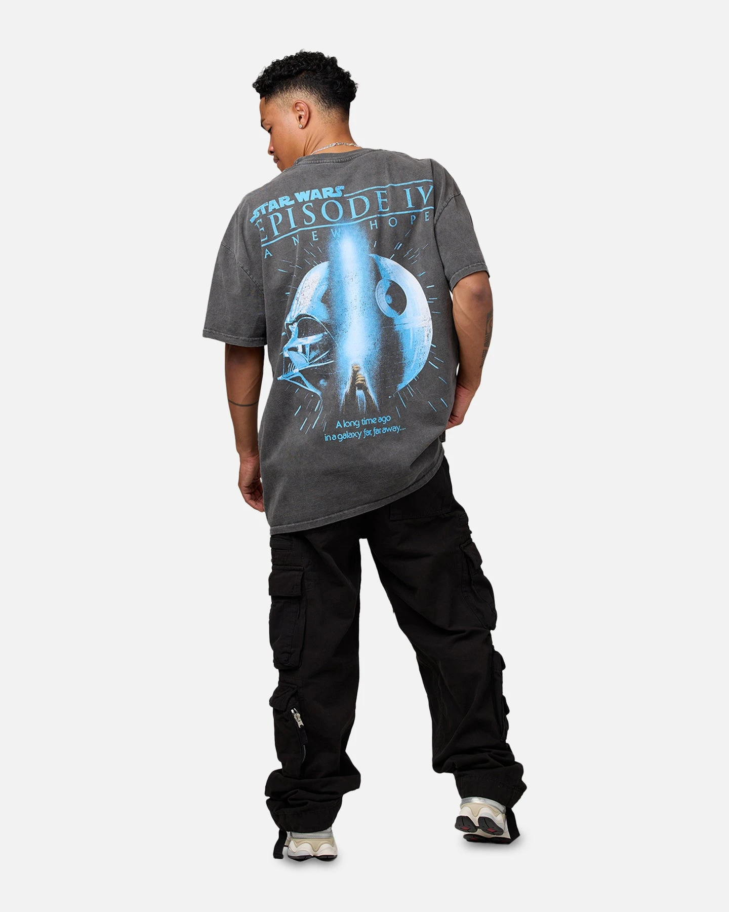 Star Wars Episode IV '77 Heavyweight Vintage T-Shirt Black Wash 8 Star Wars Episode IV '77 Heavyweight Vintage T-Shirt Black Wash - Image 6