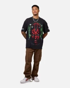 Star Wars Darth Maul T-Shirt Black -Culture Kings 02050481 YB295 mens 00030