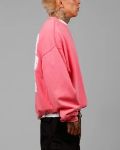 Loiter Freeway Crewneck Pink -Culture Kings 02050522 YP001 mens 0040