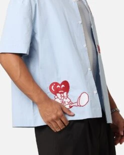 Carre Rose Experience Button Up Shirt Blue -Culture Kings 02050531 YX001 mens 0090