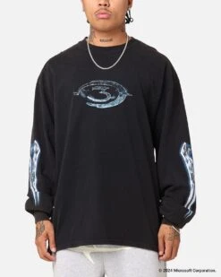 Goat Crew X Halo Halo Legendary Long Sleeve T-Shirt Black -Culture Kings 02050600 YB001 mens 0000000000000000000000000000000000000000000000000000000000000000010 692a3ac8 6c0a 4a38 8358 2f16bc7bf667