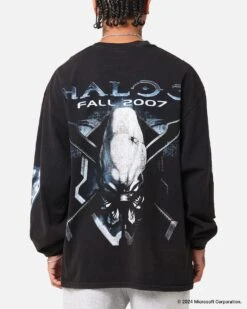 Goat Crew X Halo Halo Legendary Long Sleeve T-Shirt Black -Culture Kings 02050600 YB001 mens 0000000000000000000000000000000000000000000000000000000000000000040 8a223959 75e6 4255 869c 639d77d59566