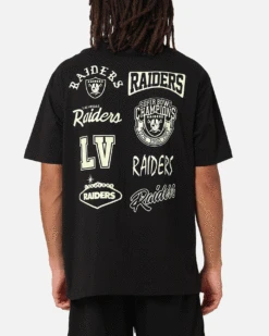 New Era Las Vegas Raiders Oversized Glow T-Shirt Black