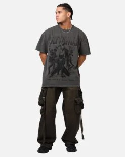 Goat Crew X DC Batman Catwoman Squad Heavyweight T-Shirt Black Wash -Culture Kings 02050625 YB295 mens 00030