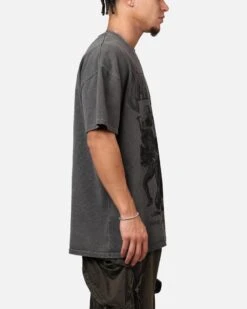 Goat Crew X DC Batman Catwoman Squad Heavyweight T-Shirt Black Wash -Culture Kings 02050625 YB295 mens 00040