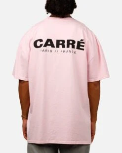 Carre Motion T-Shirt Pink