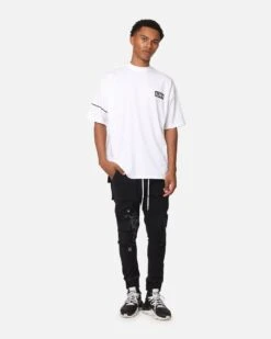 The Anti Order Azero Non Seam Oversized T-Shirt White/Black -Culture Kings 02050737 YW110 mens 00040