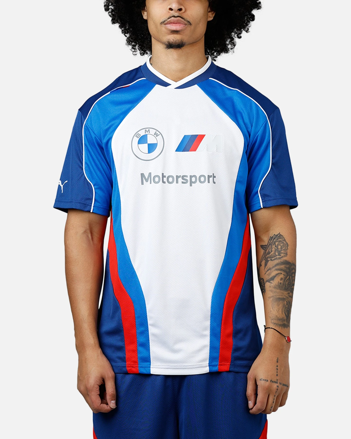 Puma X BMW MMS Jersey White/Blue 3 Puma X BMW MMS Jersey White/Blue