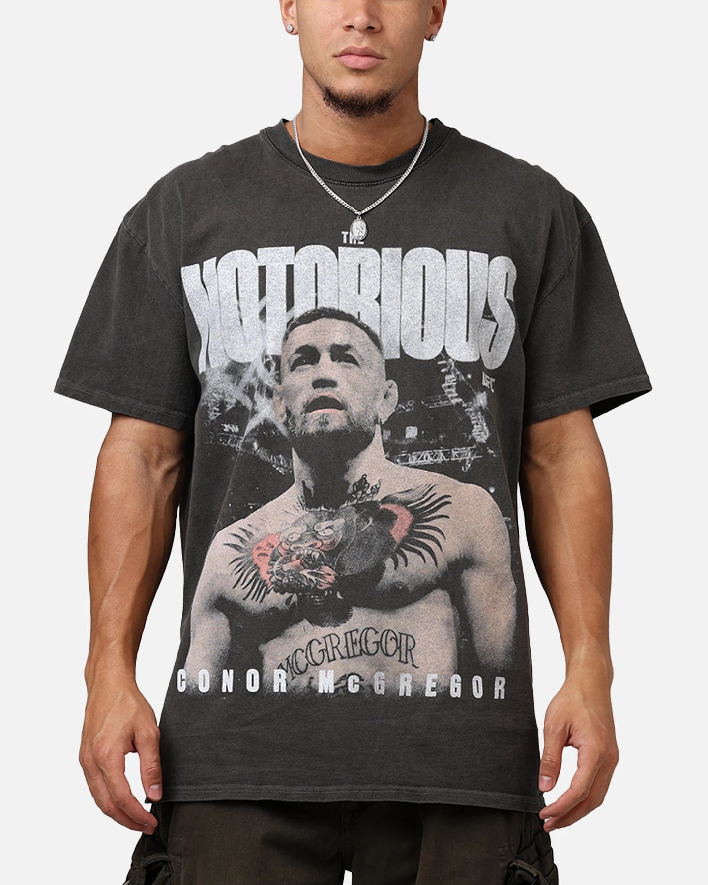 UFC By Culture Kings Conor McGregor Mac Heavyweight T-Shirt Black Wash 3 UFC By Culture Kings Conor McGregor Mac Heavyweight T-Shirt Black Wash