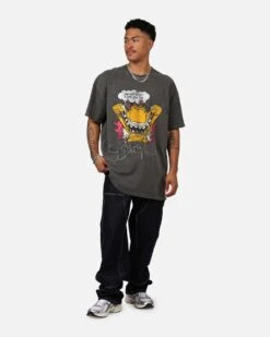 Vintage Goat Crew X Garfield Smiling Cat Heavyweight T-Shirt Vintage Black Wash -Culture Kings 02050905 YB295 mens 0030 f832eb98 f012 4ebd 8f09 c34eb8b31c8c