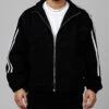 Loiter Track Star Denim Jacket Black 1 Loiter Track Star Denim Jacket Black -Culture Kings 02050916 YB001 mens 0020