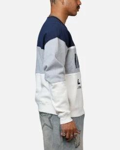 '47 BRAND 47 Brand New York Yankees On Five Crewneck Navy/Grey -Culture Kings 02050928 YN242 mens 0040